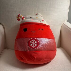 NWT Squishmallow Tinsley, Christmas Edition 2024